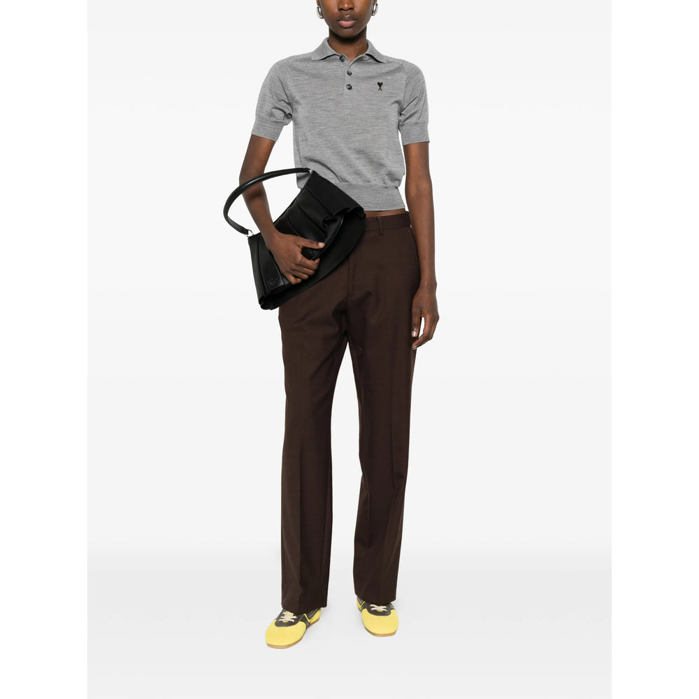 Ami Paris Sweaters - Gray | f0339435c6accdfea2a257f804971a58c966b80b