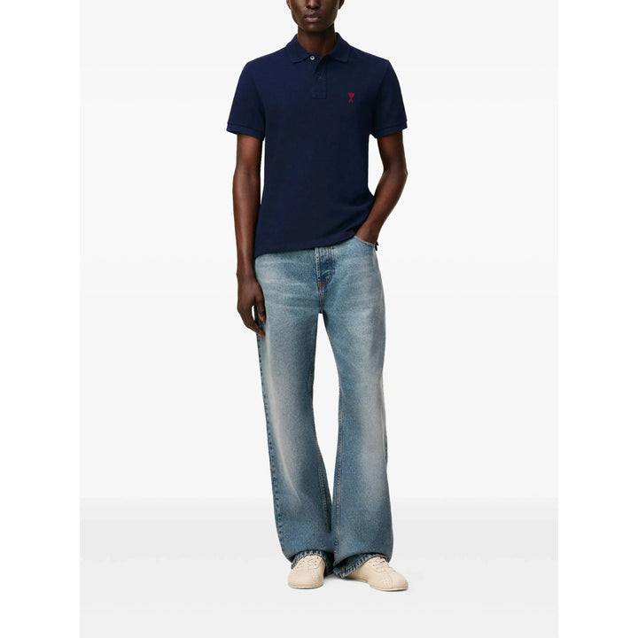 Ami Paris Sweaters - Blue | 09073bb664ff2645a25b3fb340381f6cf5e42930