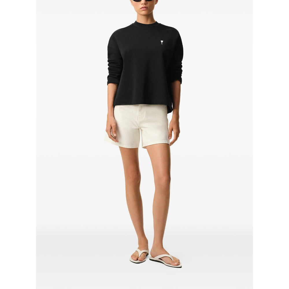Ami Paris Sweatshirts - Black | a8609b97b7392a087731349f3b18ce1a41586576
