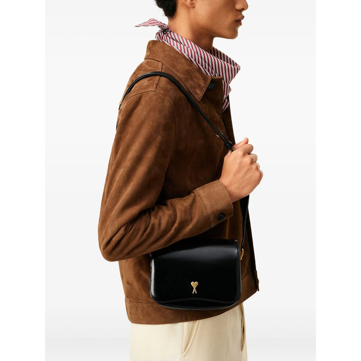 Ami Paris Bags - Black | b229e6e3d56e4f3cb0809c80a2b1940ec8d0a715