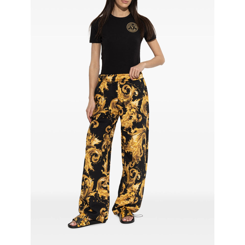 Versace Jeans Couture Pants - Black, Gold | f53f34c9eeeafd6821db2ad9fc42b33ea2df49e5