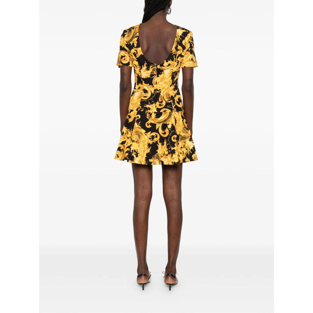 Versace Jeans Couture Dresses - Black, Yellow | 362b328f3324bdcac6541a142abecc3569cfea1f