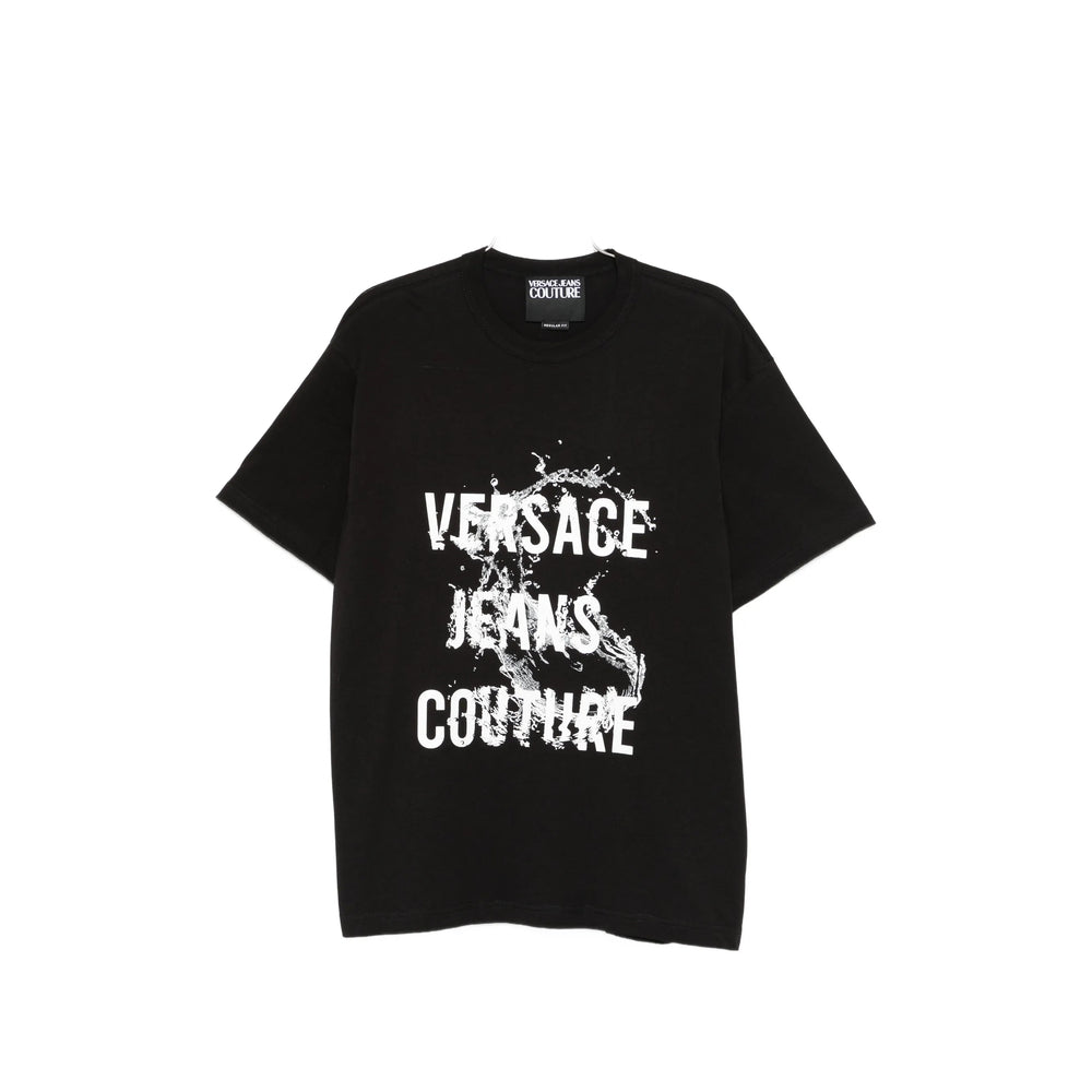 Versace Jeans Couture T Shirts - Black | 9f9c92ba35c69700652cfdc1d22195748bb25bb4