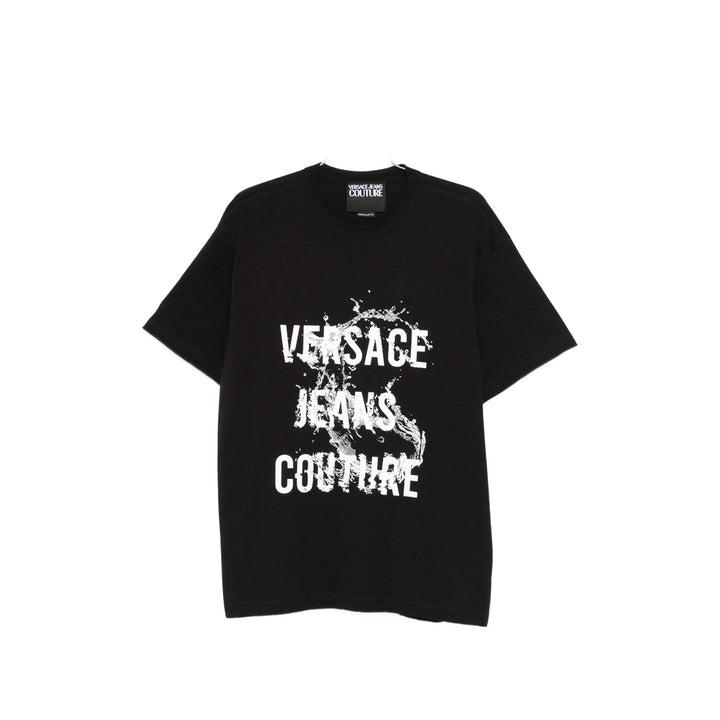 Versace Jeans Couture T Shirts - Black | 9f9c92ba35c69700652cfdc1d22195748bb25bb4