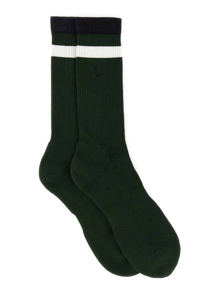Fred Perry Socks - Green | Wanan Luxury
