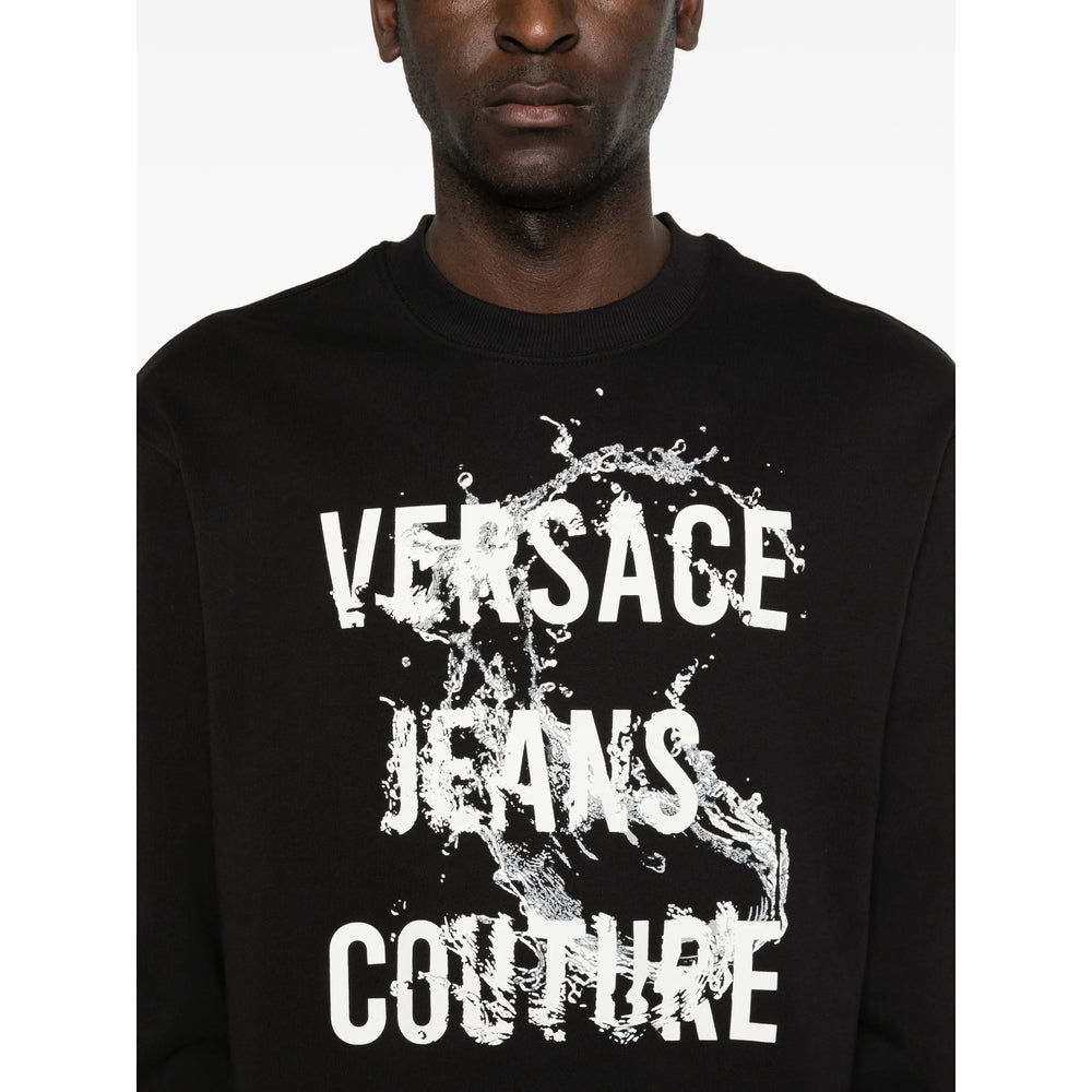 Versace Jeans Couture Sweatshirts - Black | 38baf51cebe8b9e408ed0aaeae0e4c5ef37550f0