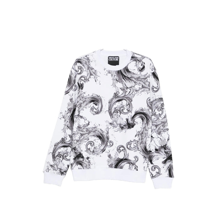 Versace Jeans Couture Sweatshirts - White, Black | 9ae302a70d3816624a42f0b0a564e983528a9629