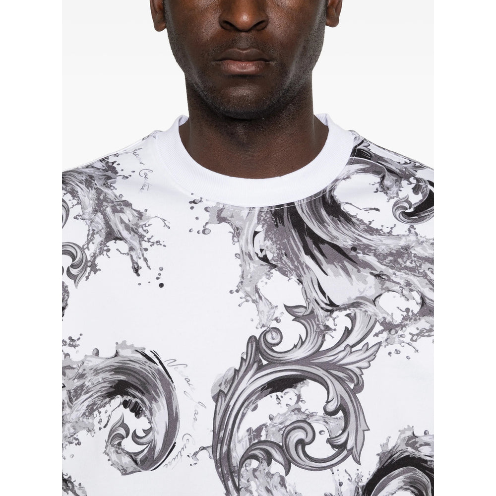 Versace Jeans Couture Sweatshirts - White, Black | 786b499e6f9743b741465cb38bab00858ee5fac5