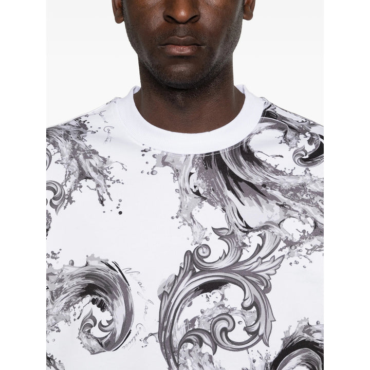 Versace Jeans Couture Sweatshirts - White, Black | 786b499e6f9743b741465cb38bab00858ee5fac5