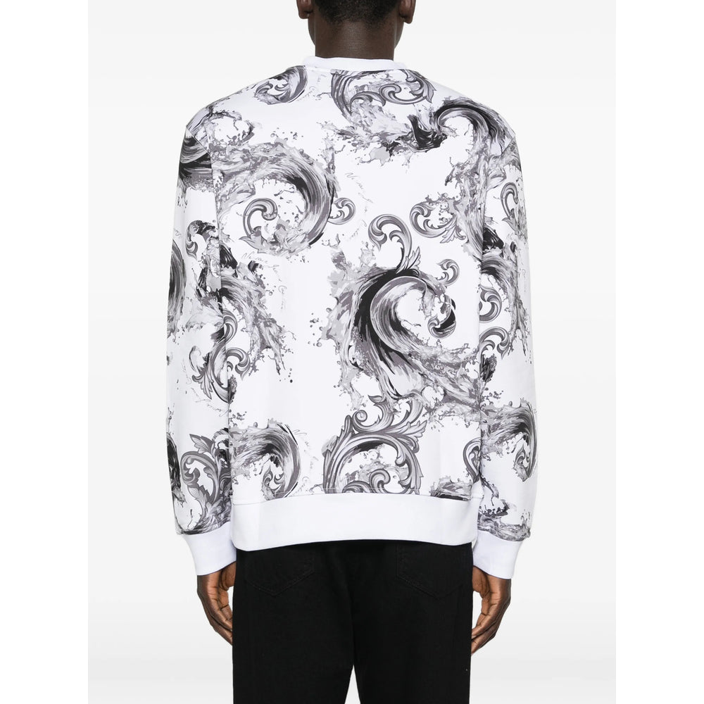 Versace Jeans Couture Sweatshirts - White, Black | eb825ff4f6d4a2337d05b25d65f22e35895f3844