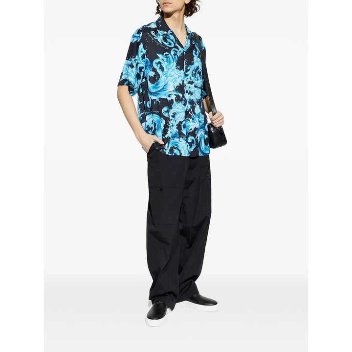 Versace Jeans Couture Shirts - Blue, Black | 9aa8c53ca9806d654bc7f3bdc3dd49c994c7023a