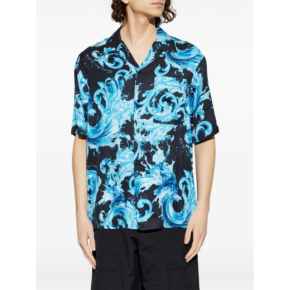 Versace Jeans Couture Shirts - Blue, Black | 12c0d271555b52f7da2cd9b43d62c7ee32932242