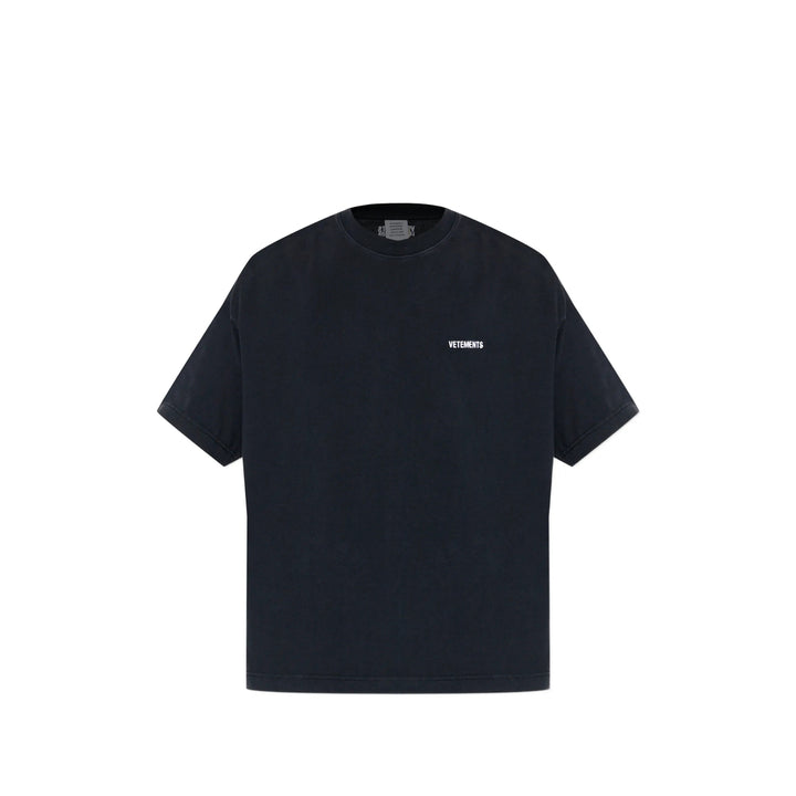 Vetements T Shirts - Black | 879ad031a1e5ea006ec9dbe373d7feab9f538ae4
