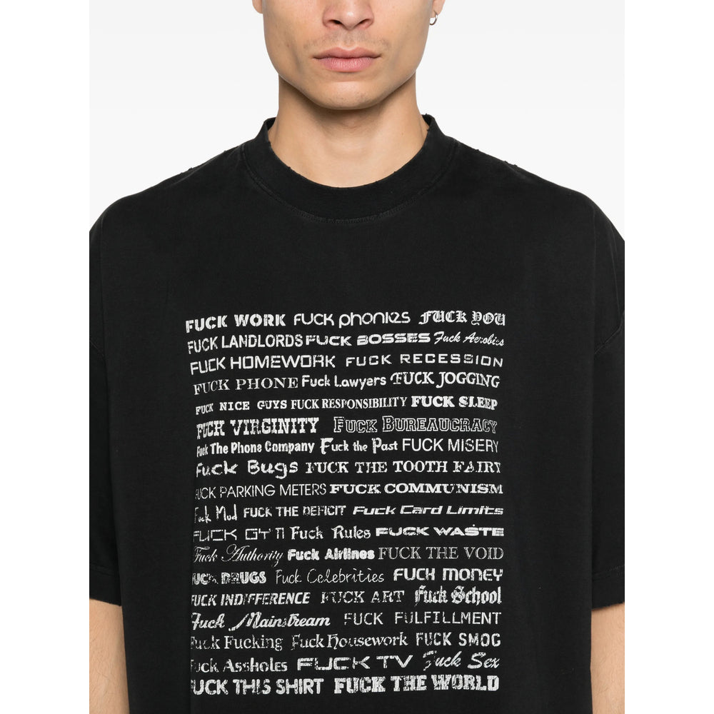 Vetements T Shirts - Black, White | abd5e71aa975698a3ce58cb140e943ffbb3c55d2