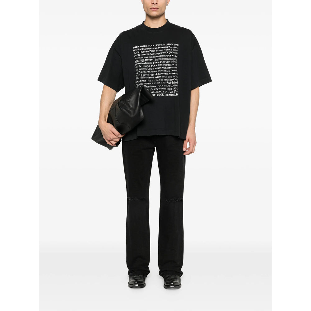 Vetements T Shirts - Black, White | f03398c58fe2f61eadb951d4b82f06cf4549ee2b