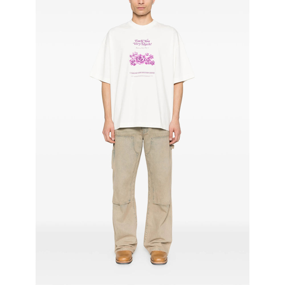 Vetements T Shirts - Neutral, Purple | 0af75aa4b151cd67284478b5b9ac736fca110862