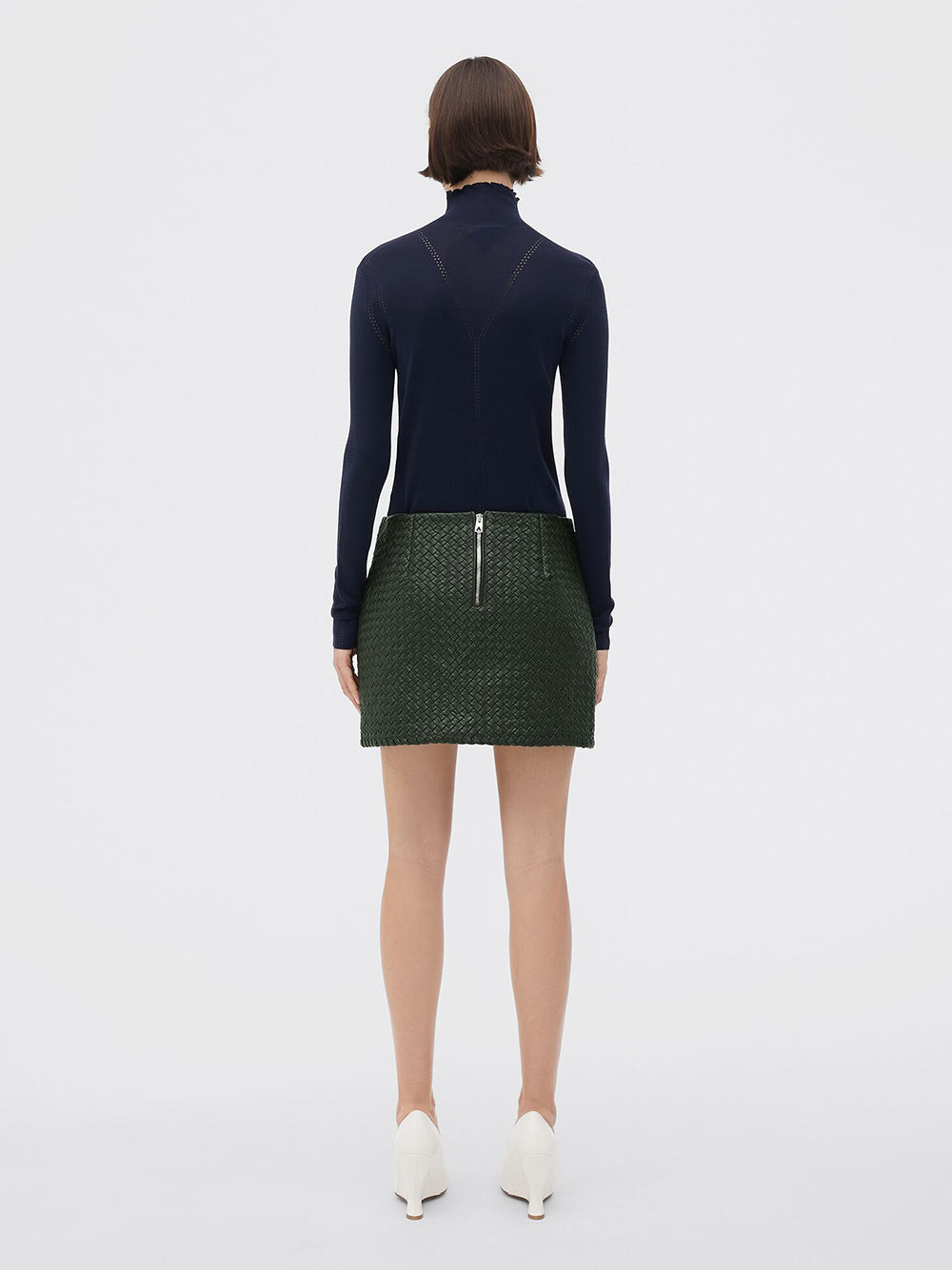 Bottega Veneta Mini skirts - Green | 837f366dded0f881ac2de18a2d470ea50d74a3ce