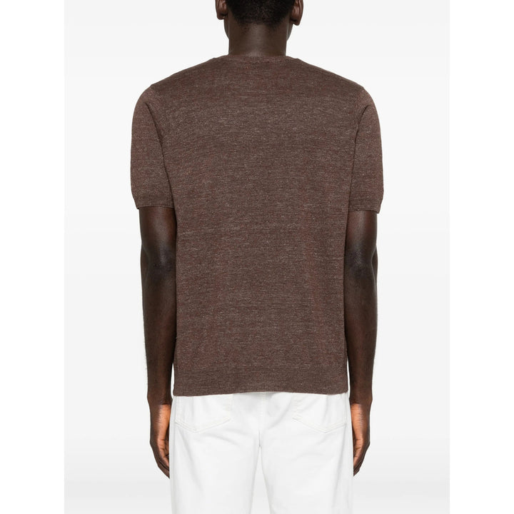 Scaglione T Shirts - Brown | 5ee25efa4132270354415cdfcf41e5855bc01cd6