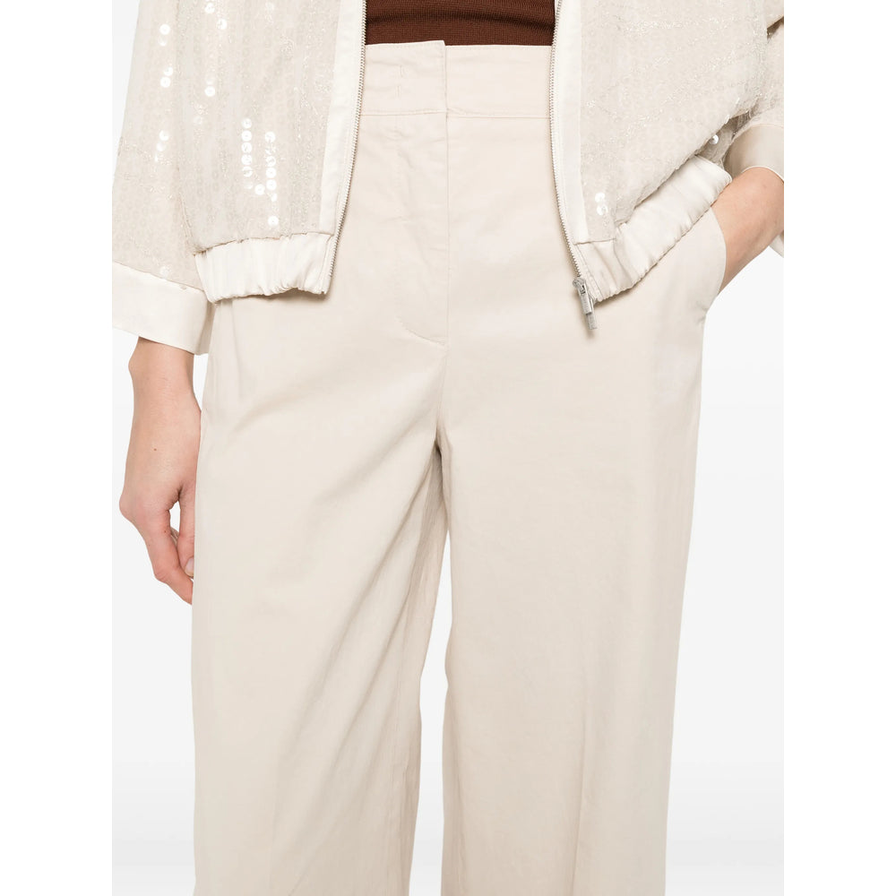 Peserico Pants - Neutral | e376a2fb69bc109a8c9787fd4a24fb4d0f2d23f7