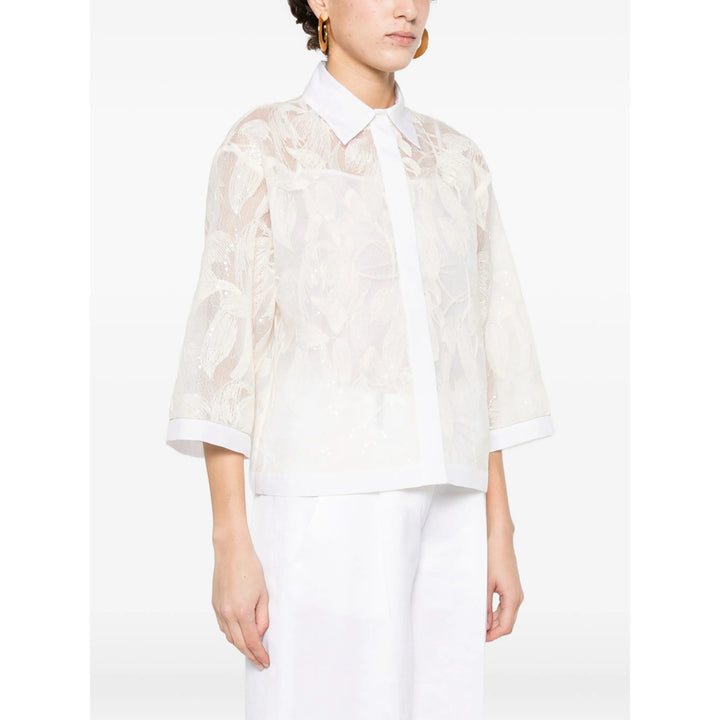Peserico Shirts - White | f9ed122be816bdd32fd38aa434f69d960fca1014