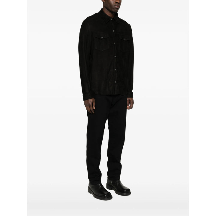 Salvatore Santoro Leather Outerwears - Black | d38fda2a925c4ada5031ac1222b0f55f0381994d