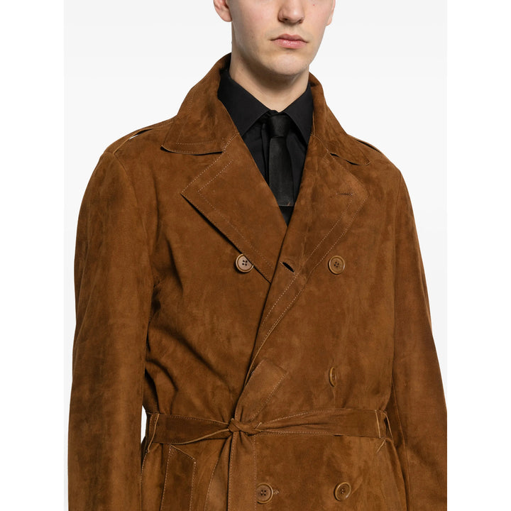 Salvatore Santoro Leather Outerwears - Brown | fc000ca313255737880a74ee4f2b7401c4250699