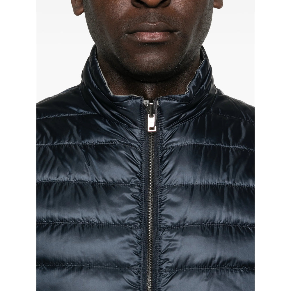 Herno Outwear Waistcoats - Blue, Gray | 0e17d5f699f8c2efb49f74ff75583a8e4026b644