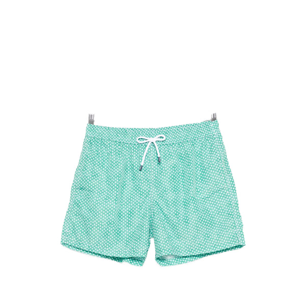 Beachwear Green, White