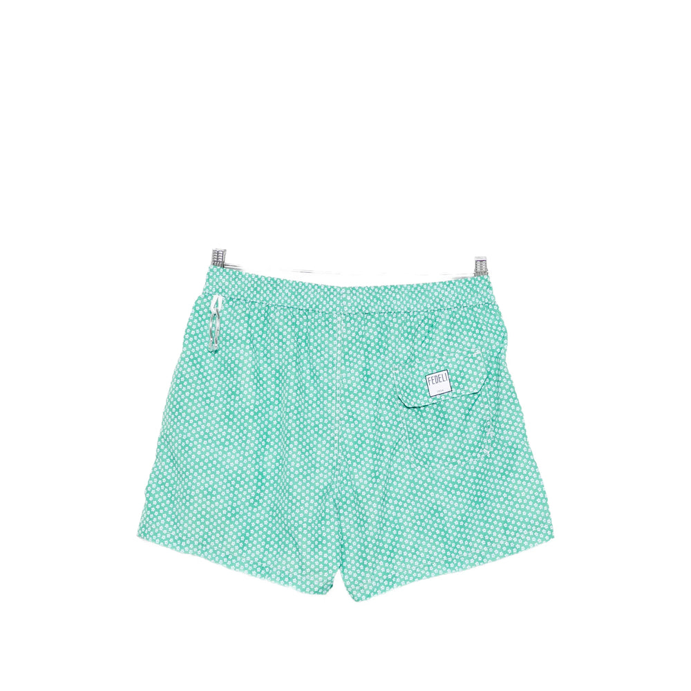 Fedeli Beachwear - Green, White | 2753242b6fe0e55c9f79f38ec1a149770ab68c82