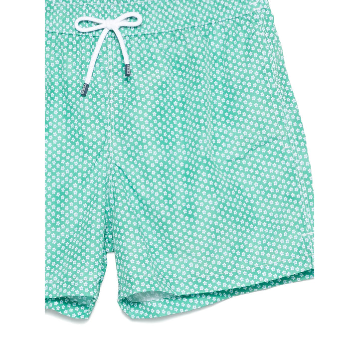 Fedeli Beachwear - Green, White | f9299b284f86a6df6dfce52a03b42046b23f1564
