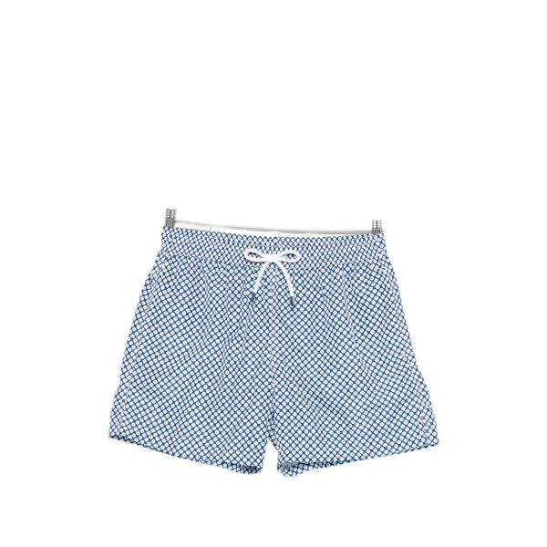 Beachwear Blue, White