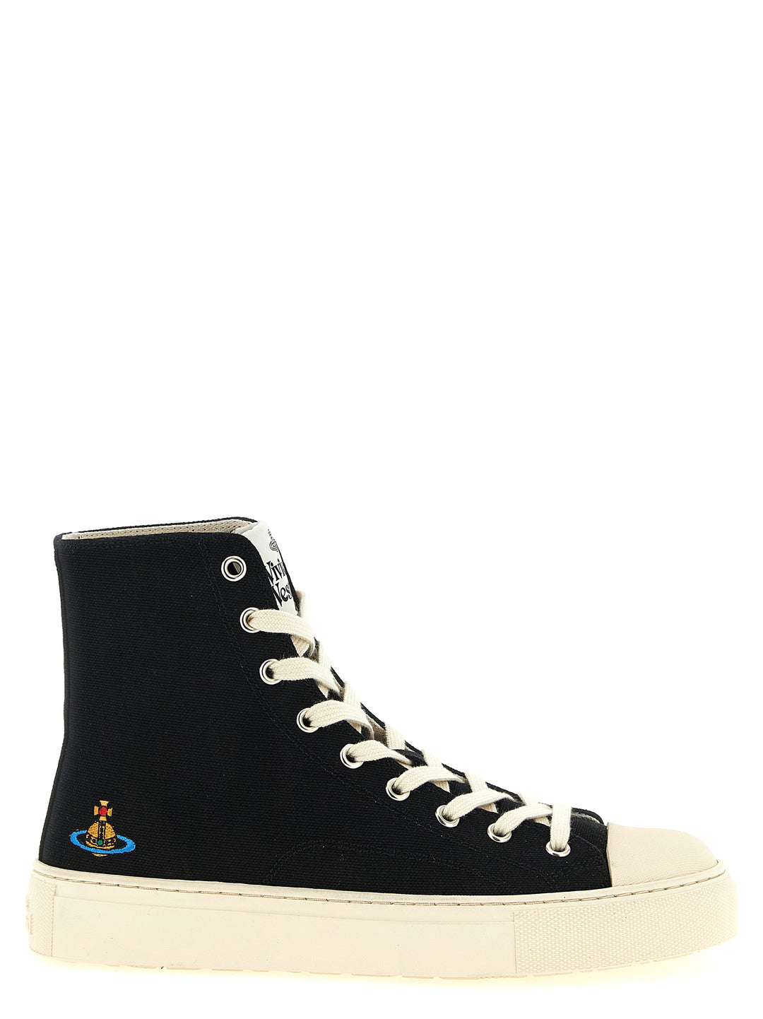 Vivienne Westwood Plimsoll Sneakers - White/Black | 7a8ed5d4491830f6bee604c0c22325408056c67c