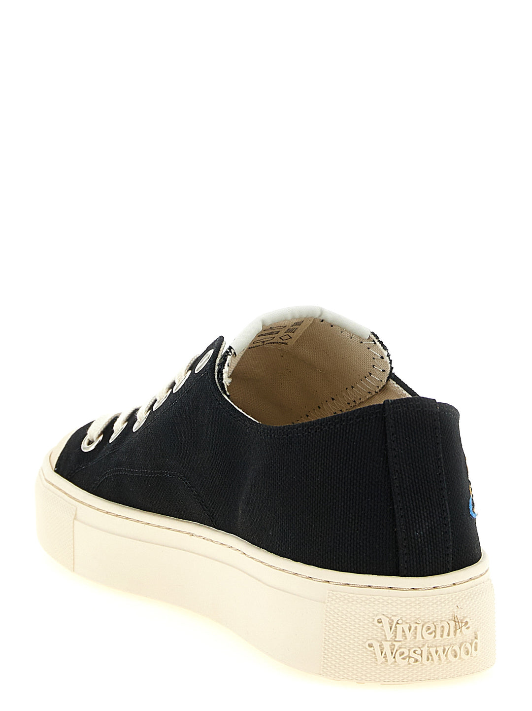 Vivienne Westwood Plimsoll Sneakers - White/Black | bf56f10fa794988d617267815d0538528f3f734e