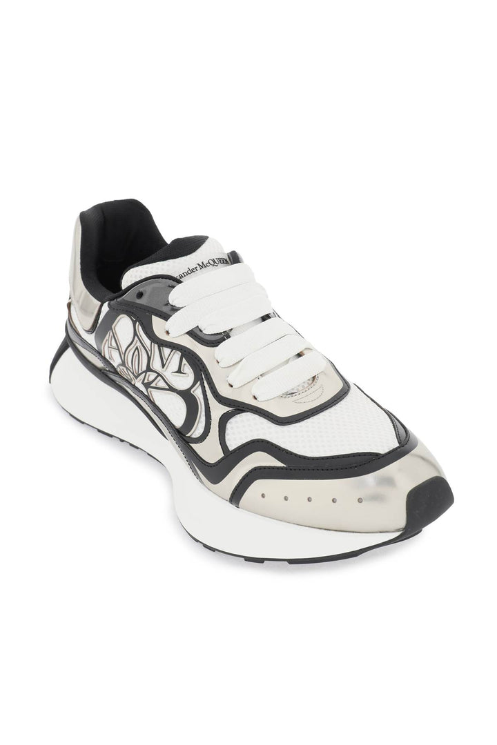 Leather Sprint Runner Sneakers