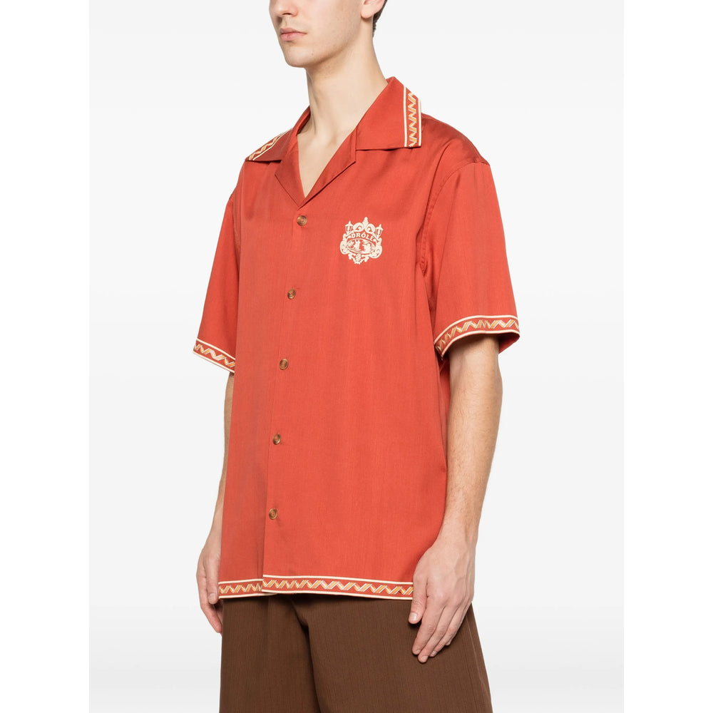 DrôLe De Monsieur Shirts - Orange | b6fd4d94de183df20ee0fbd586720a23398bcf08