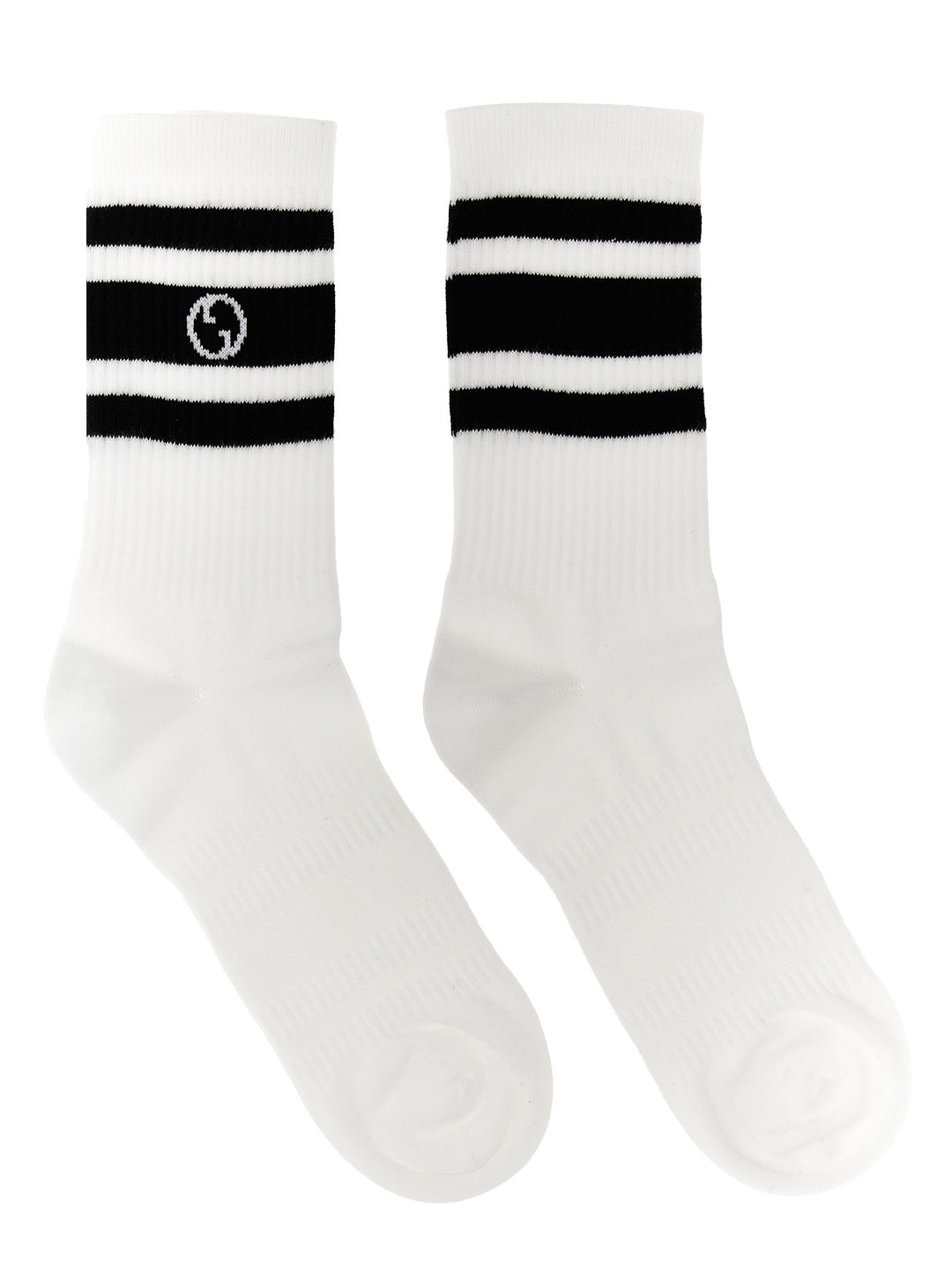 Gucci Nastro Web Logo Socks - White/Black | 6d9e7c02015306e7f2ba7783ae5f1445e1c46c97
