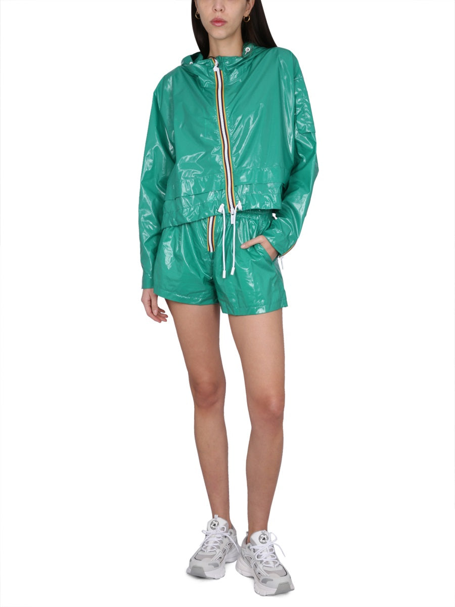 K-Way Shorts - Green | Wanan Luxury