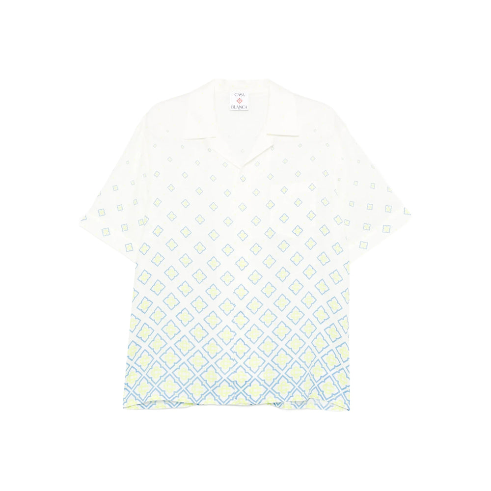 Casablanca Shirts - White, Blue | aa14b6617db76a77d0104e9fcc9435816742176e