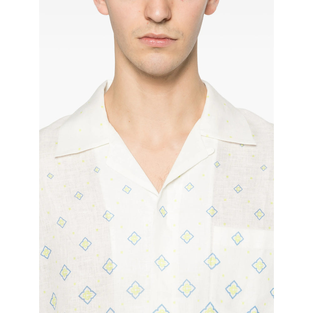 Casablanca Shirts - White, Blue | 2adf60dd6f2b01b8078c1f1275c63f829fc5914b