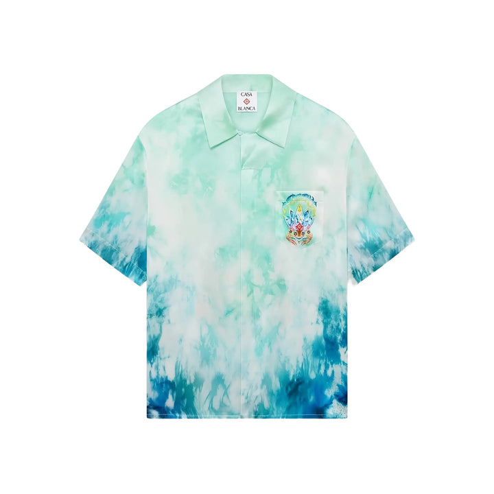 Casablanca Shirts - Blue, White | 7efb50d56f9e9982c6e8c4216c331fb4ac35efff