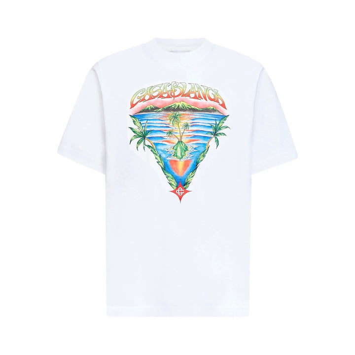 Casablanca T Shirts - White | 44b556b6737ff777df86e994b6ecd86b5f0a0639
