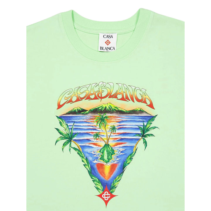 Casablanca T Shirts - Green | 6d40eb6cf27f1520b0d76d6343f28666f9a9c675