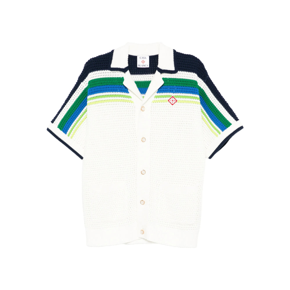 Casablanca T Shirts - White | c625efcee0f4a70ad4191ae18078dcf0b14284b3