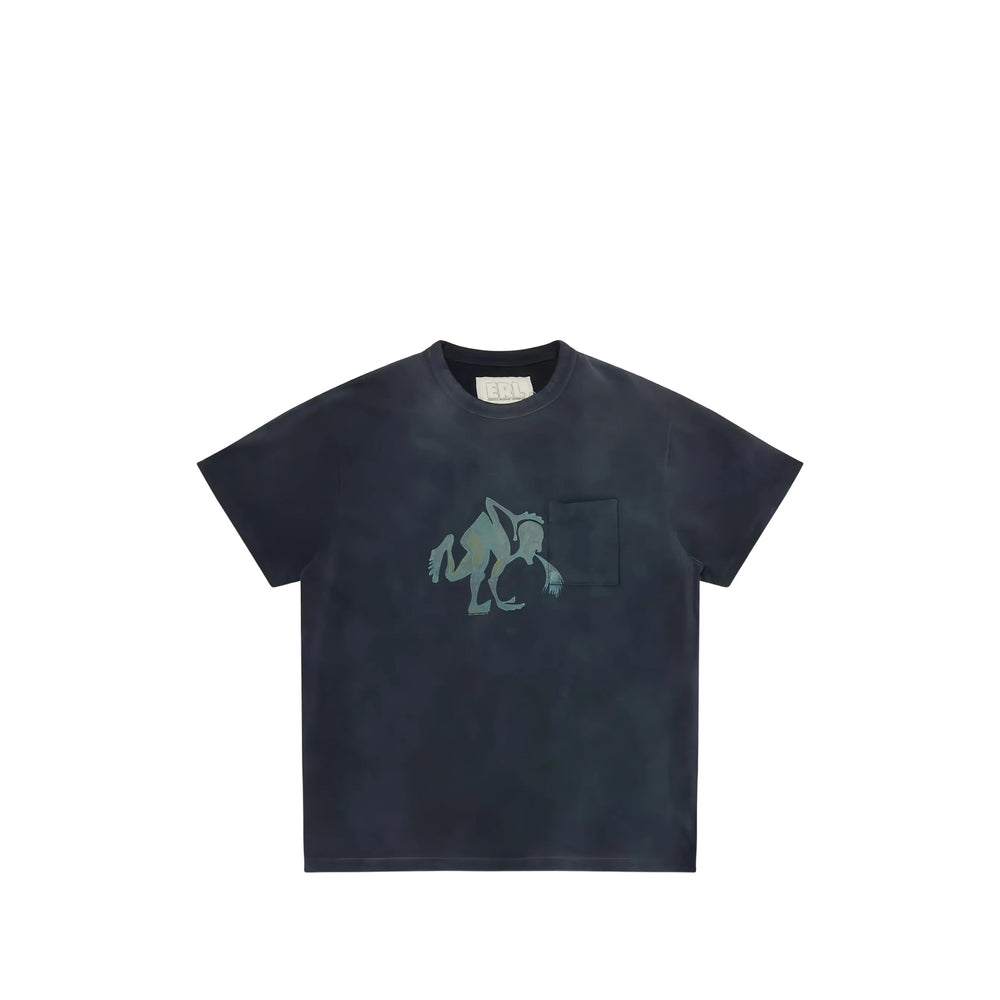 Erl T Shirts - Blue | de5a2b4243a65cf9c48ee56d09fa5b239de7f187