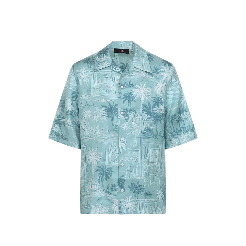 Amiri Shirts - Blue, White | 655c2964296d9ad6dd0af8fa15a5003c346bd453