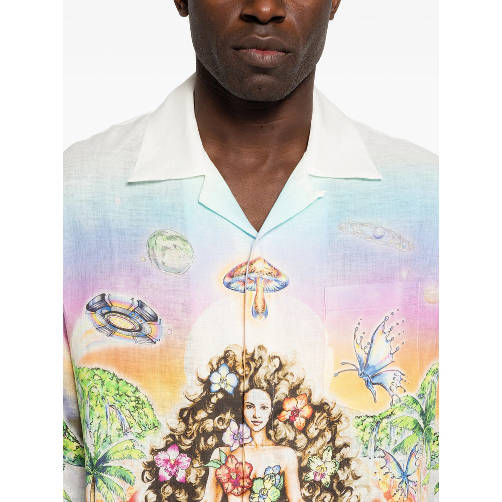 Casablanca Shirts - White | ecfda4e7463716e69f1a95209c05d6d4ec3d3614