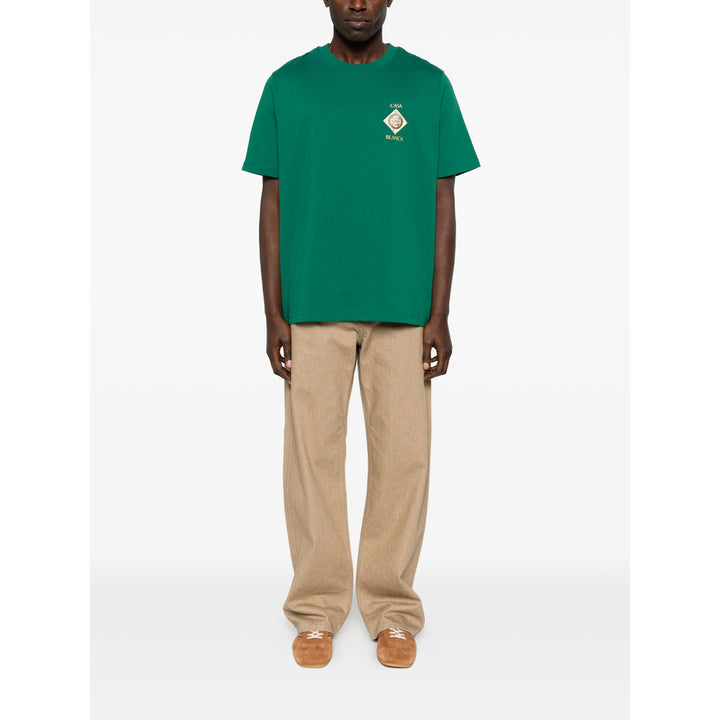 Casablanca T Shirts - Green | e4d0988049b24ed3f78171fb7ed89ce961f952c3