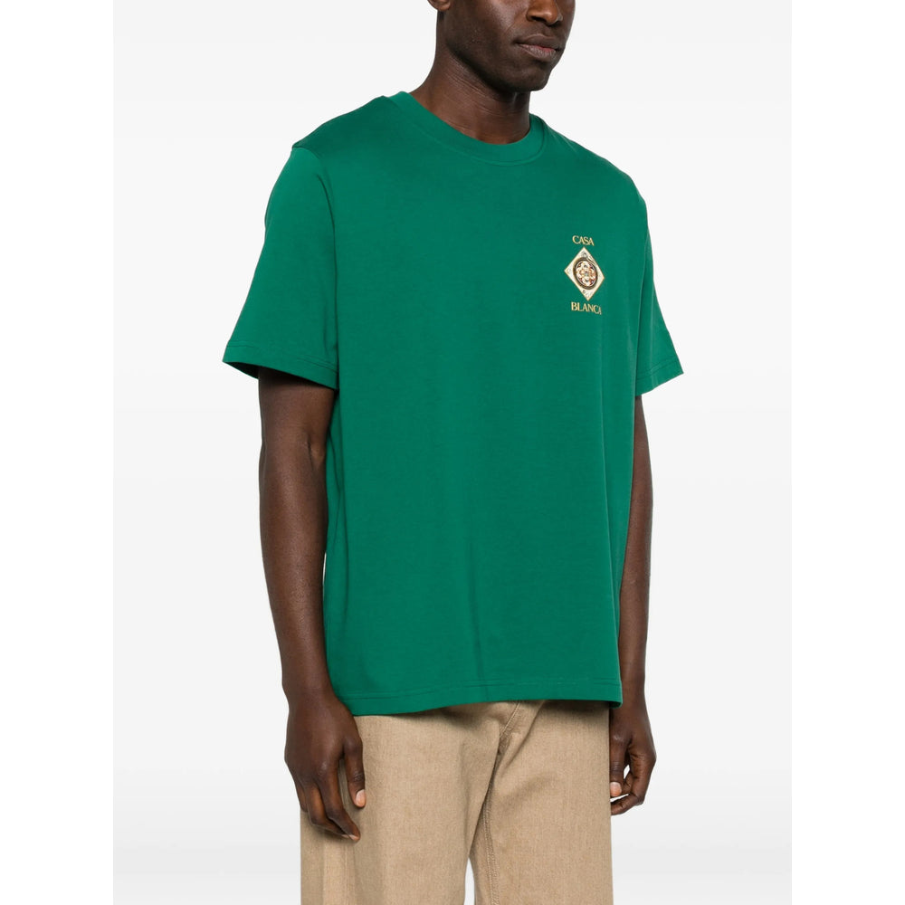 Casablanca T Shirts - Green | 68c16458bffc1c6ed1c26e21fb6f787e3c14d255