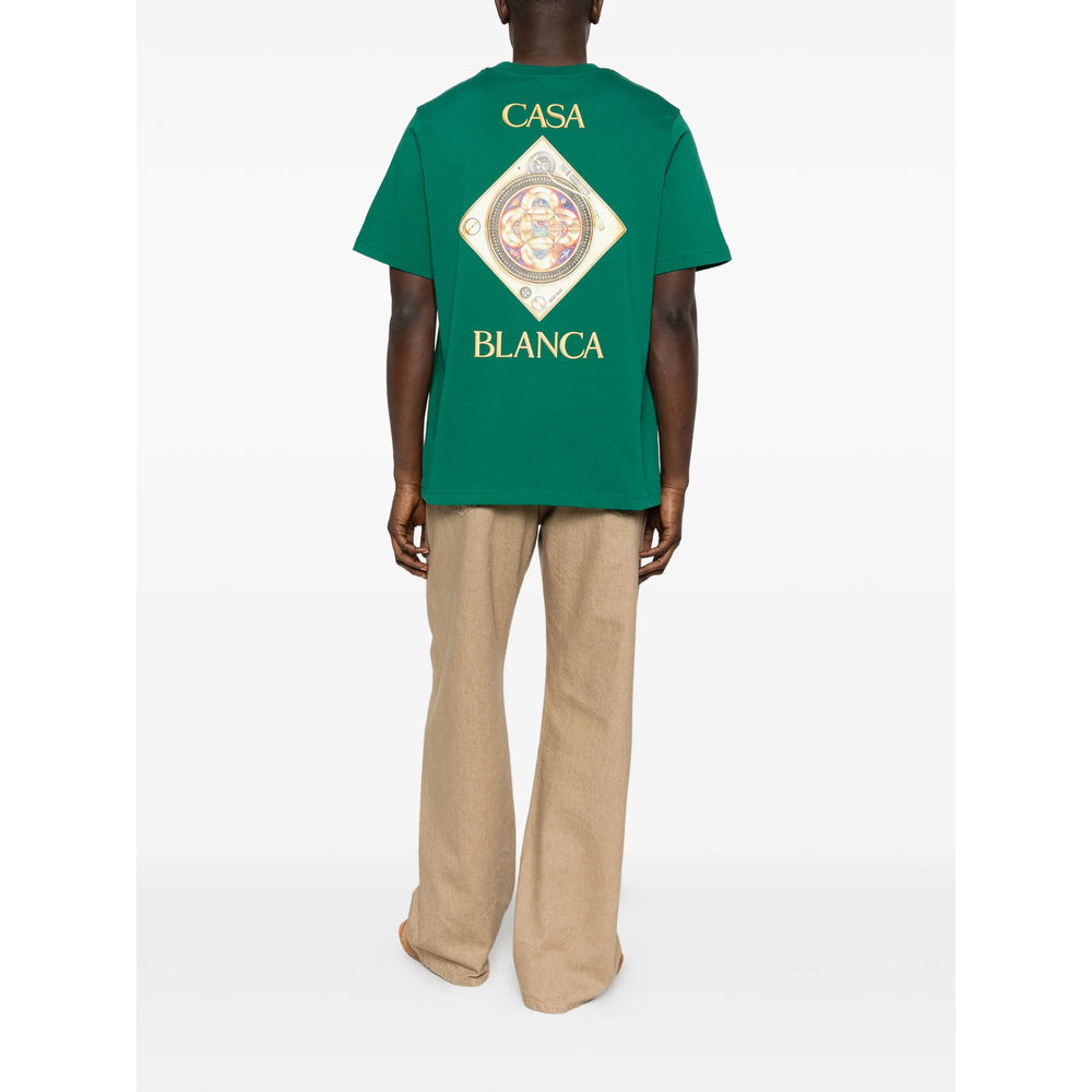 Casablanca T Shirts - Green | 9b56b0084074412af2a1ccfd84176a868e60f299