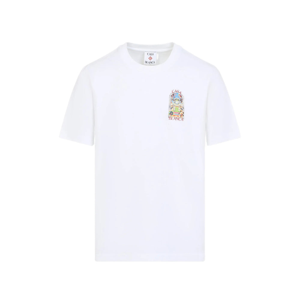 Casablanca T Shirts - White | 50cbd654a612a95cbde905ed6a33b0416dddcda0
